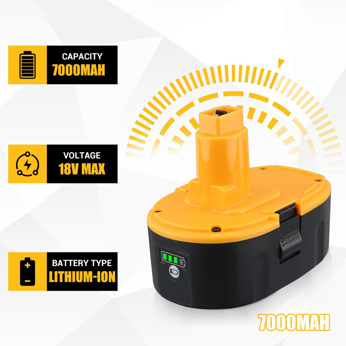 Generic DC9096 two-pack side view ready for everyday drilling and framing tasks