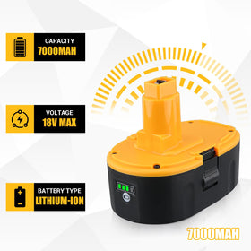 Generic DC9096 two-pack side view ready for everyday drilling and framing tasks