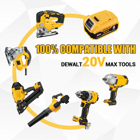Generic DCB200 replacement for DeWalt tools across 20V systems.