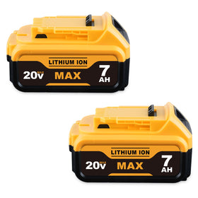 Generic DCB200 battery front view for DeWalt tools, rugged design for reliability