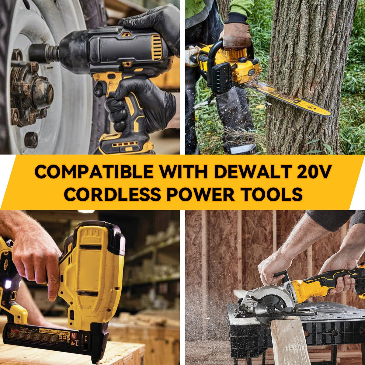 Generic DCB200 battery safety protections against overcharge and short circuits.