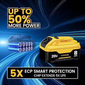 Generic DCB200 battery compatible with Dewalt 20V Max tools