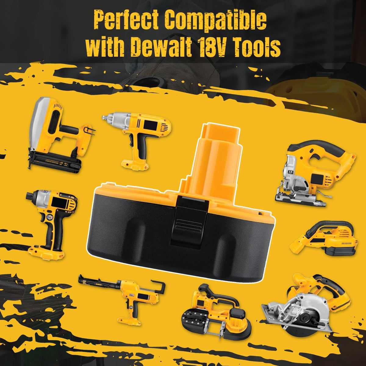 Generic replacement battery pack for Dewalt tools enables quick swaps and reliable performance