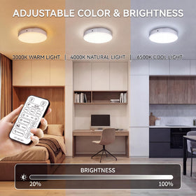 Generic dimmable ceiling light with Always-on mode for DIY projects