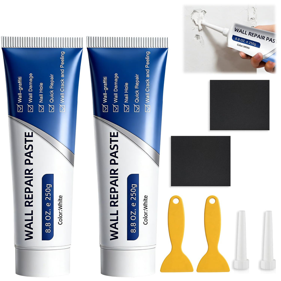 Generic drywall repair kit with scraper provides quick crack filling and a smooth finish