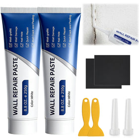 Generic drywall repair kit with two tubes and scraper for quick wall fixes