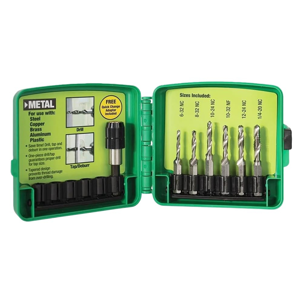 Generic DTAPKIT quick-change adaptor enables fast drill and tap swaps for efficient metalworking.
