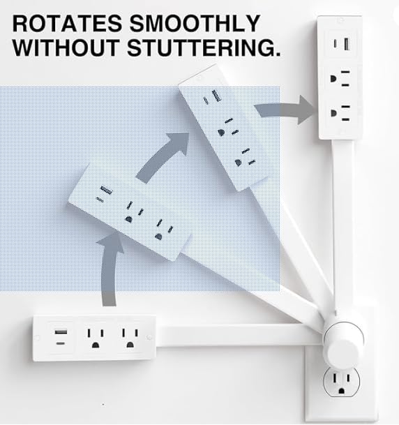 Generic charging hub solution helps desks, nightstands, or desktops stay organized and efficient
