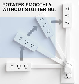 Generic charging hub solution helps desks, nightstands, or desktops stay organized and efficient