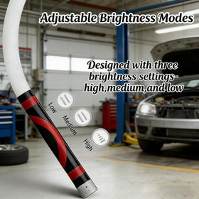 Generic Work Light with 27-inch reach illuminating engine bays and fixtures