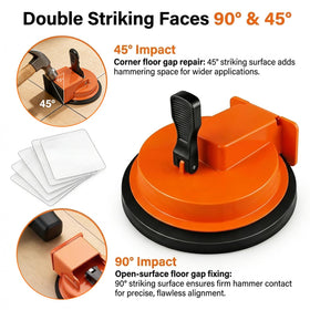 Generic Floor Gap Fixer Tool features a burnt orange handle for grip and visibility.