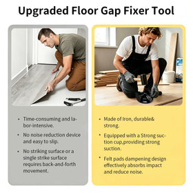 Generic Floor Gap Fixer Tool compact design enables quick, portable repairs.
