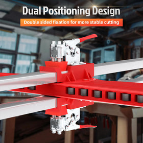 Generic Foldable Drywall Cutting Tool features handle-integrated blade storage for easy blade changes.