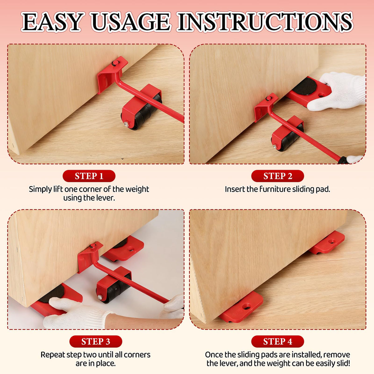 Lightweight tool set weighing about 0.88 kg for easy handling