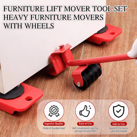 Generic Furniture Lift Mover Tool Set with roller sliders for smooth movement