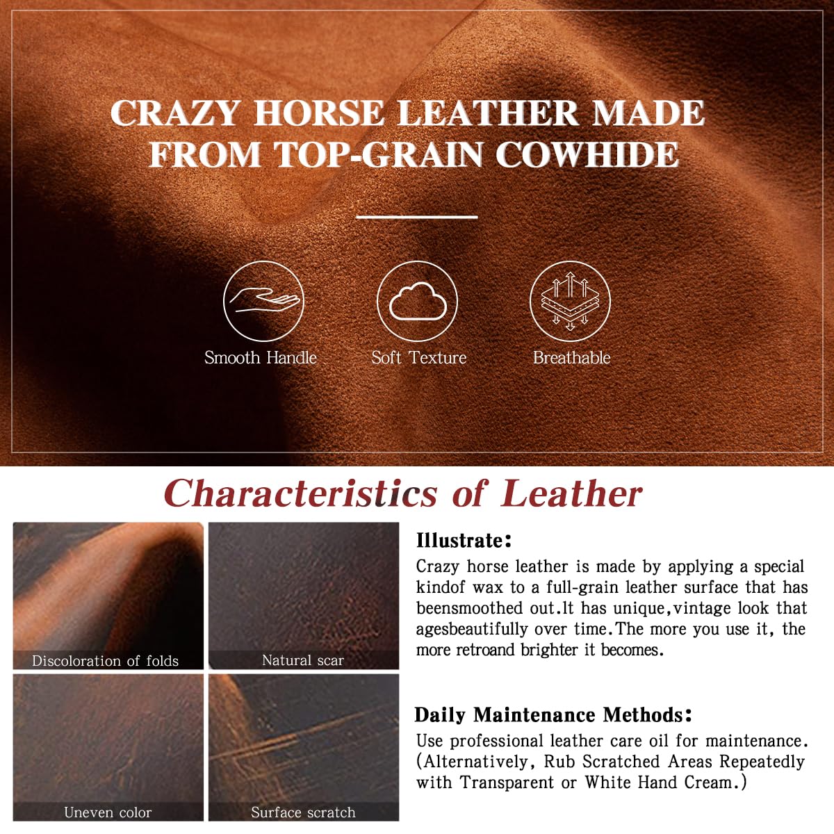 Generic Genuine Leather Electrician Tool Pouch adjustable-strap closeup demonstrates comfortable fit.