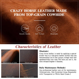 Generic Genuine Leather Electrician Tool Pouch adjustable-strap closeup demonstrates comfortable fit.