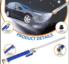 Generic hose adapter included for universal 3/4 inch hose compatibility.