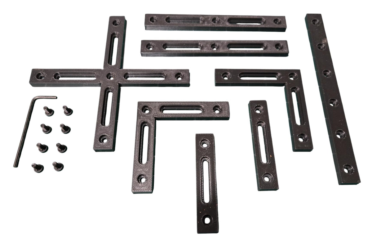 Generic laser engraver fence cross piece helps quick alignment for F1/F2.