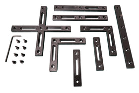 Generic laser engraver fence cross piece helps quick alignment for F1/F2.