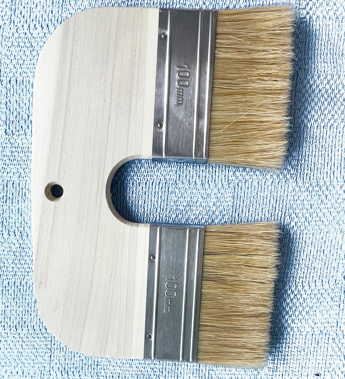 Generic limewash brush creating smooth, even strokes with silky bristles