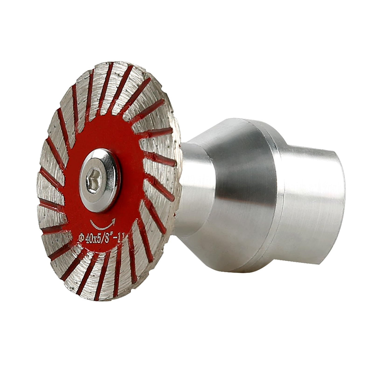 Generic LOZLIN 40mm diamond blade kit side view highlighting rugged cutting edge.