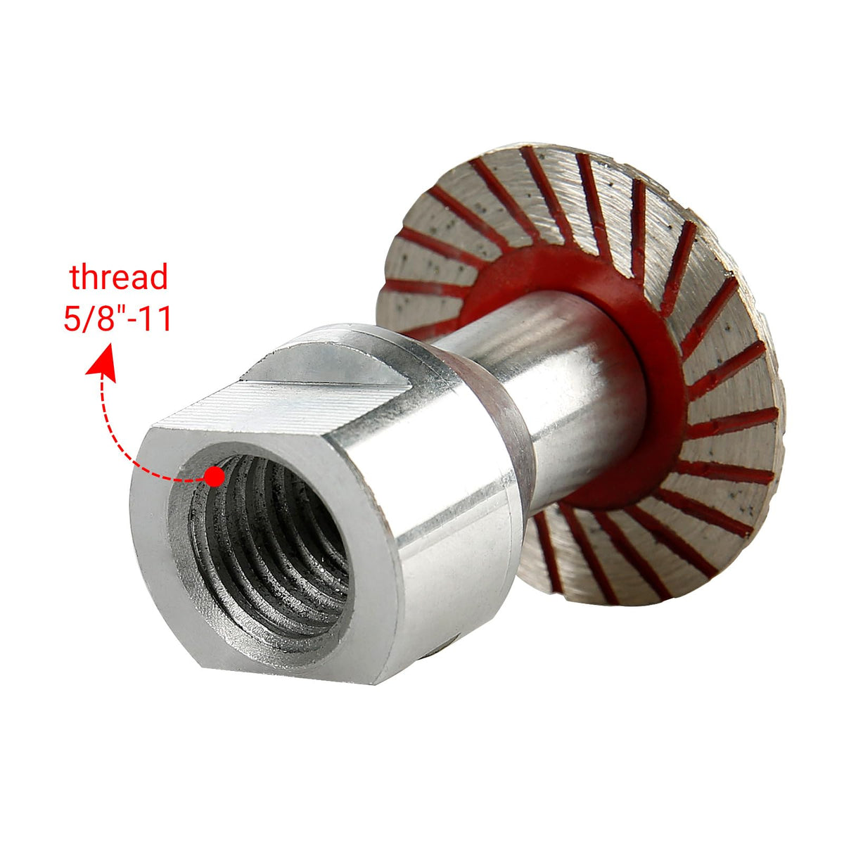Generic LOZLIN removable flange shown for flexible tool compatibility.