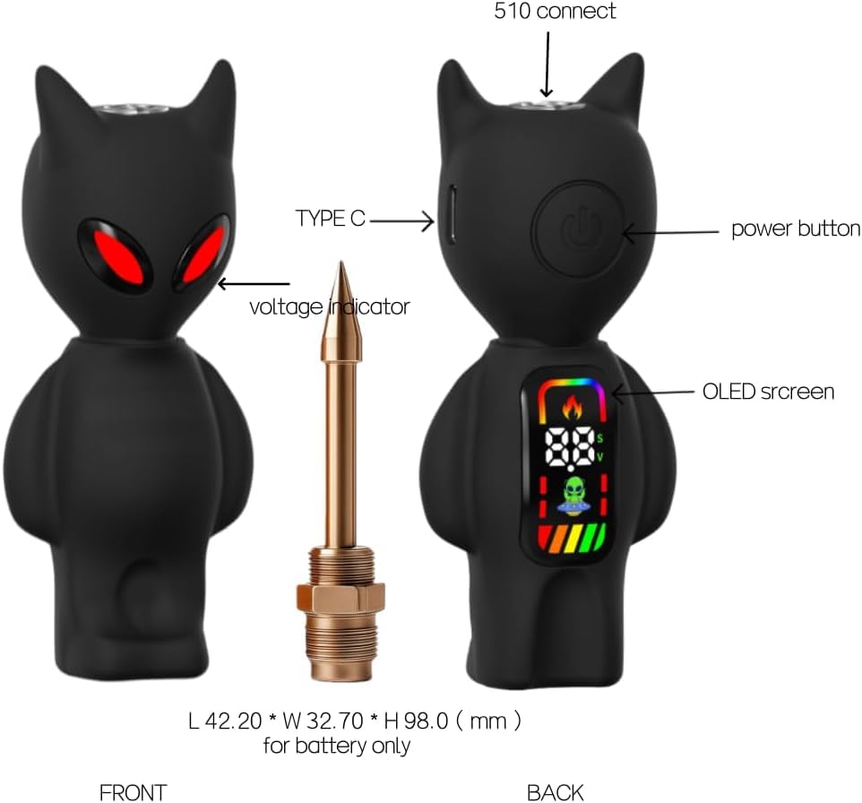 Generic Mini Pen Battery with space accessories for themed gear