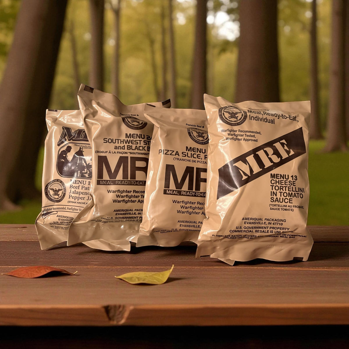 Generic MRE long shelf-life packaging helps you stay prepared for emergencies.