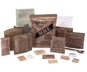 Generic MRE inspection date label supports traceable freshness planning.