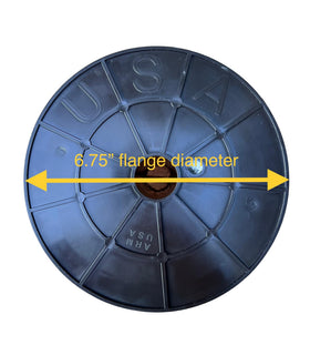 Generic made-in-USA mule tape signaling domestic quality for installations.