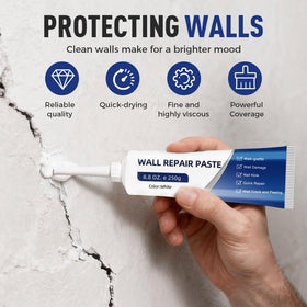 Generic multi-surface repair kit compatible with drywall, plaster, stucco and primed wood.