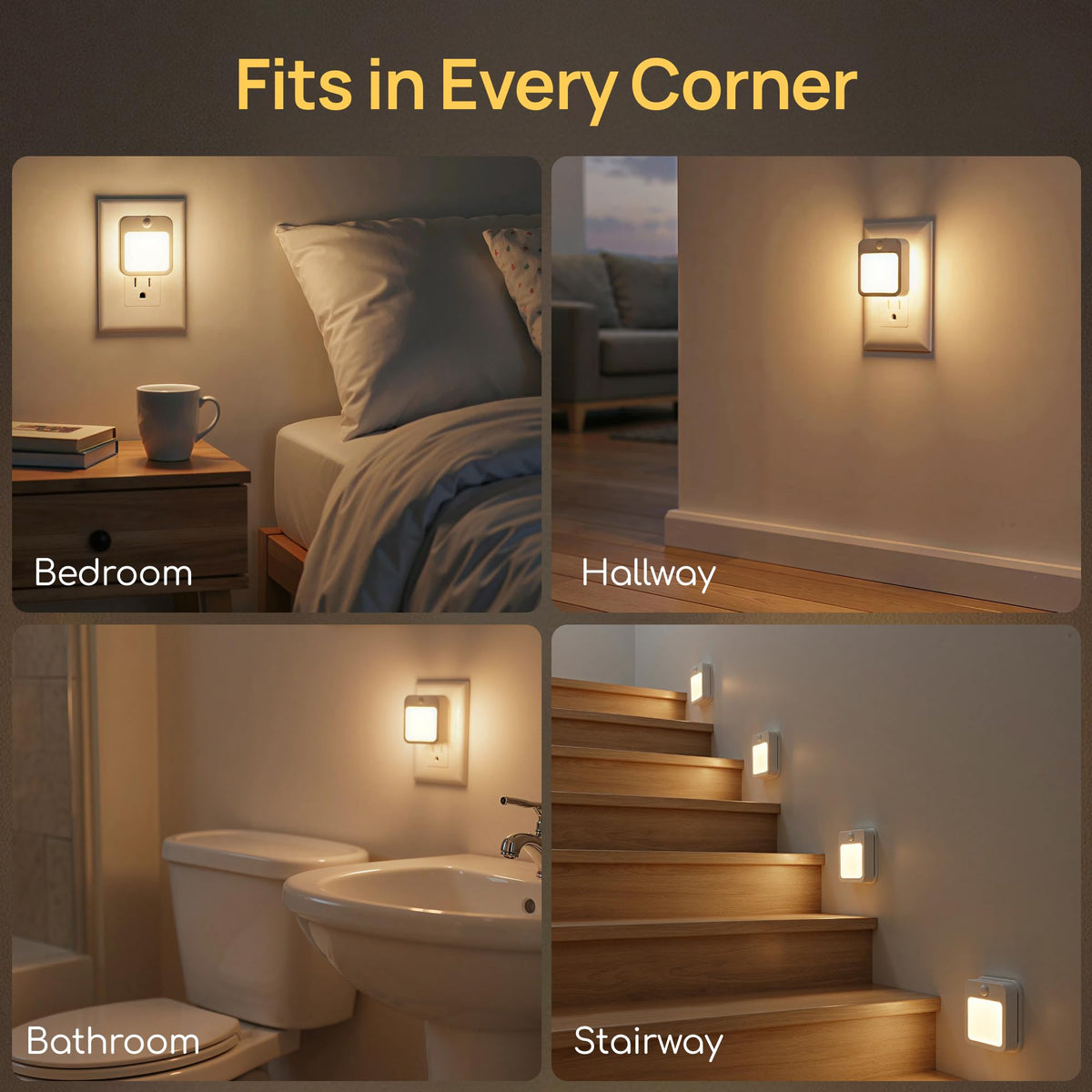 Generic night light auto-off after motion detected