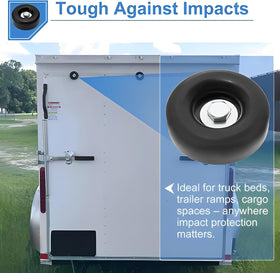 Oil-resistant rubber foot designed for compressors handling heavy loads