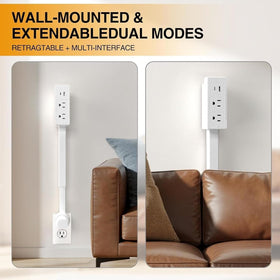Generic Outlet Extender flame-retardant housing for safe indoor use