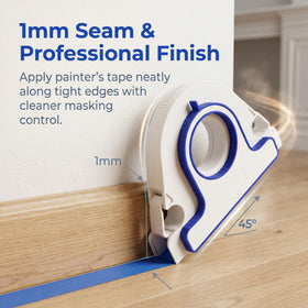 Generic Painters Tape Applicator with integrated scraper smooths tape and seals edges.