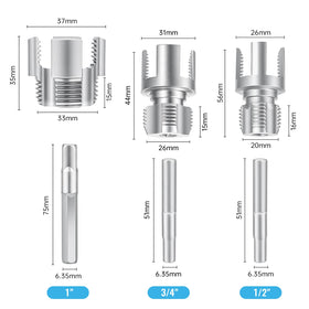 Generic pipe threader 3/4 inch die delivering clean external threads