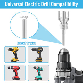 Generic pipe threader compatible with PVC PPR and plastic pipes for versatility