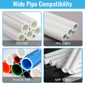 Generic pipe threader kit ready for home plumbing projects