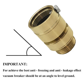 Generic PK1380 hose bib vacuum breaker replacement for reliable outdoor water control.