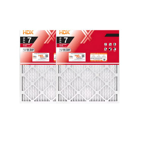 Generic pleated air filter 14x18x1 — front view for standard HVAC compatibility and easy replacement