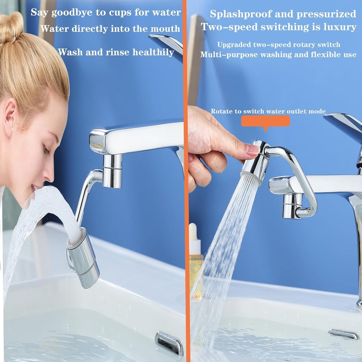 Generic power rinse spray mode targets tough grime with strong, efficient cleaning.