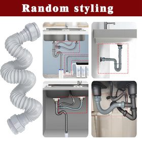 Generic PP material drain pipe resists corrosion and temperature change
