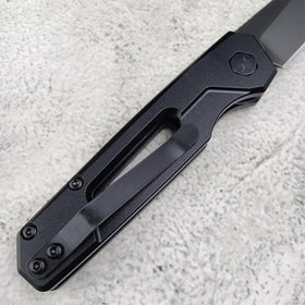 Generic push button lock knife speedsafe assist enables quick one-handed deployment.