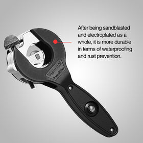 Reinforced gear teeth frame of Generic Ratchet Tubing Cutter