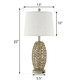 Generic rattan lamps surface close-up shows hand-woven texture and artisan detail.