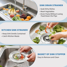 Generic removable basket enables quick cleaning, keeping your prep area hygienic.