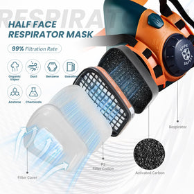 Generic replaceable filter boxes for easy maintenance.