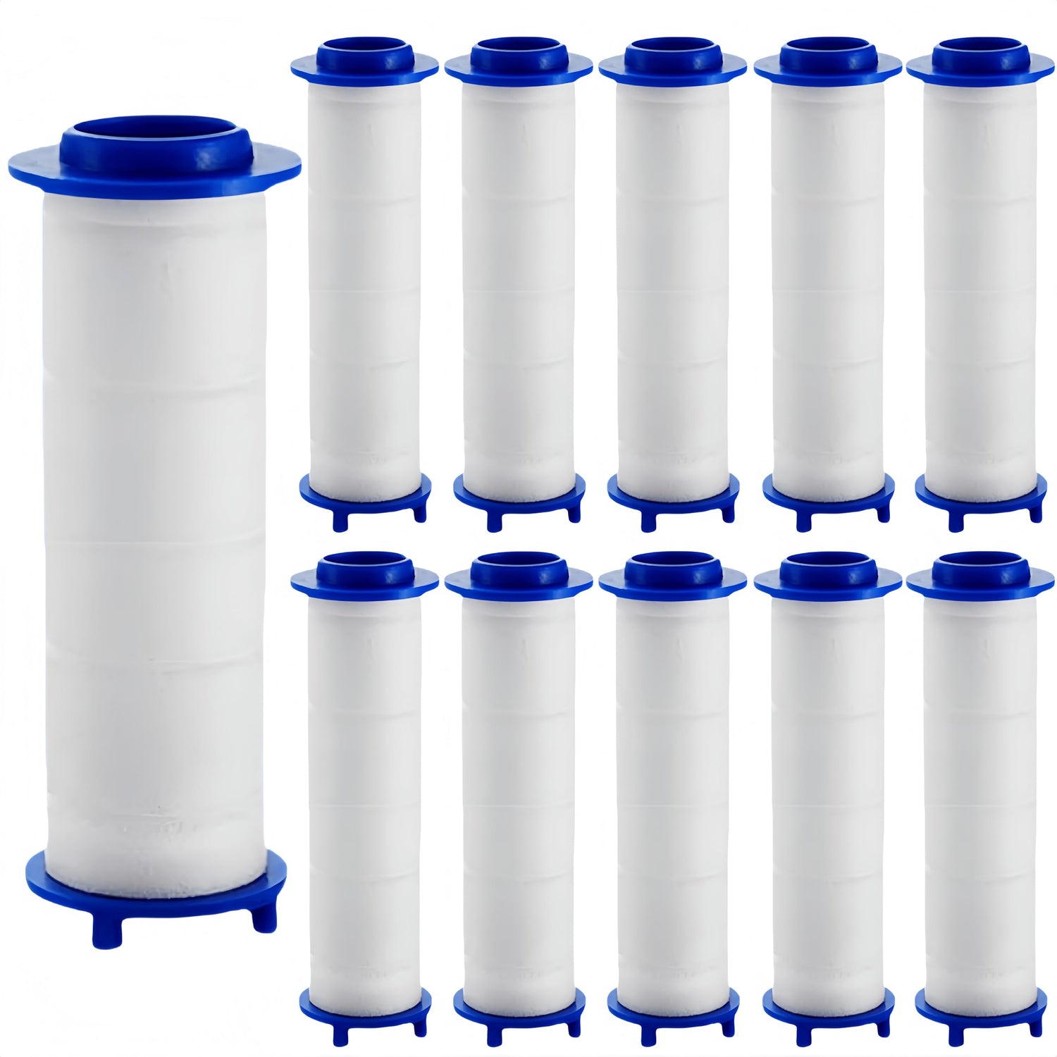 Generic showerhead filter PP cotton close-up, delivering cleaner water and reduced sediment.