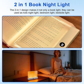 Generic Smart Led Reading Light scratch-resistant base ensures durable use.